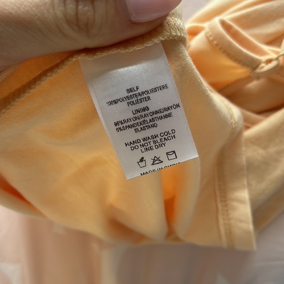 Orange coral color tank top - Picture 8 of 9